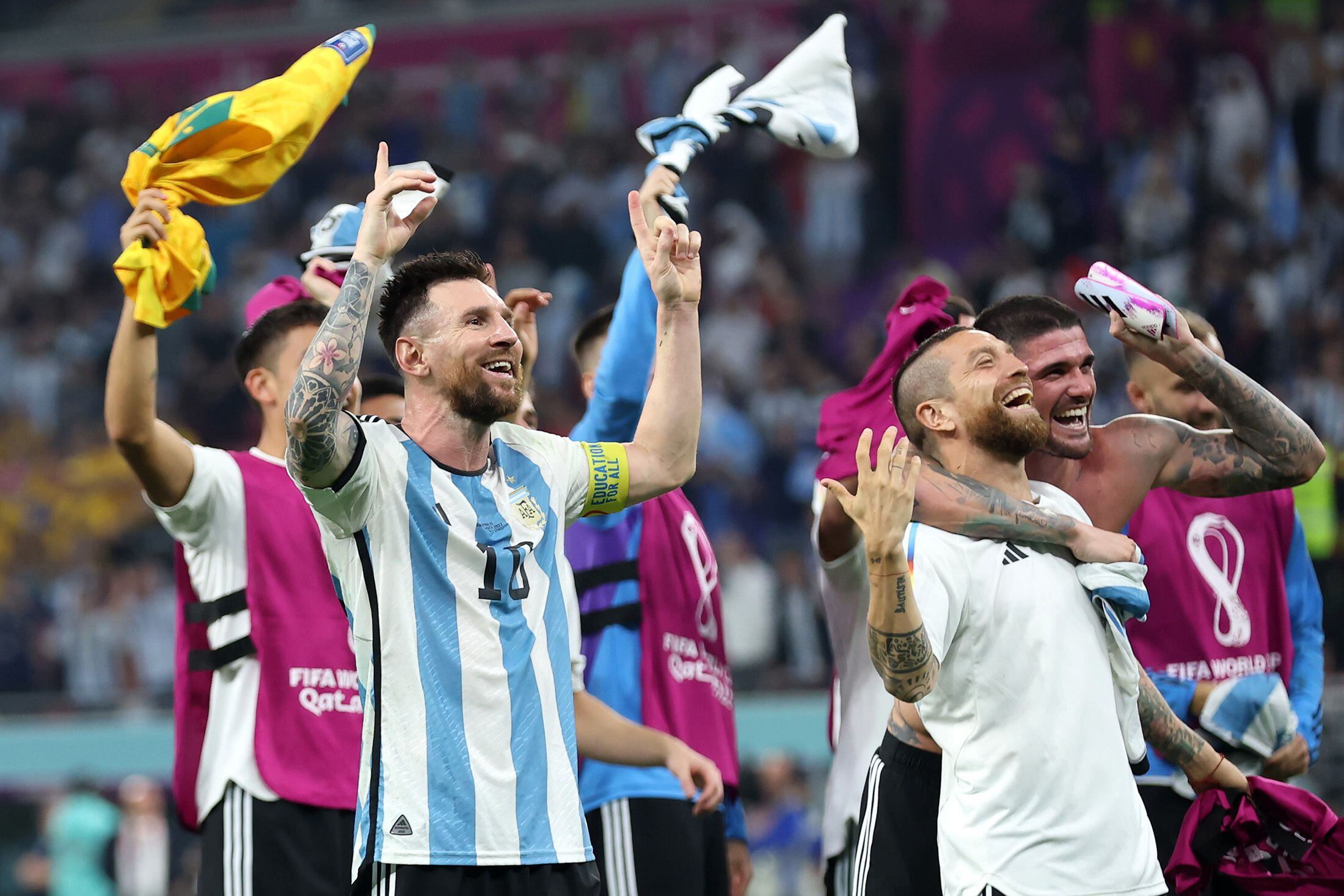 Argentina vence a França nos pênaltis e é tricampeã da Copa do Mundo